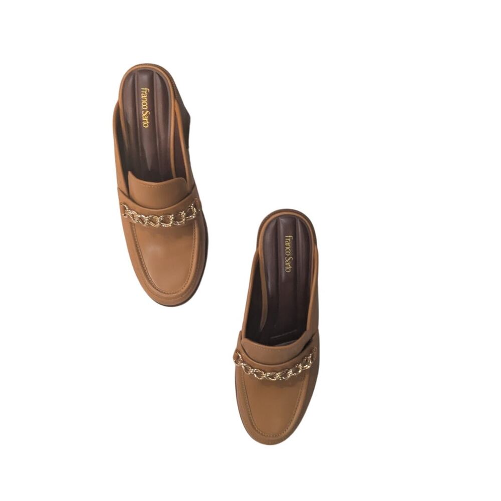 Franco Sarto Katra Clog Platform Block Heels Size… - image 7